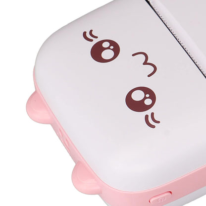 Pocket Mini Bluetooth Thermal Printer with App – Portable Photo Printer (1 Roll Paper Included)